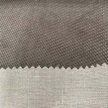 Tecido de corduroia pontuado de poliéster de nylon com suporte de T / C